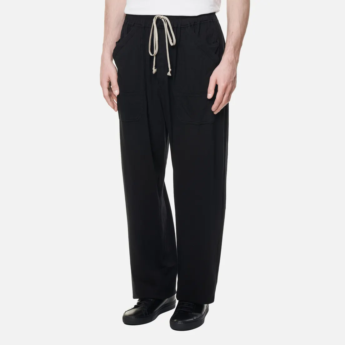 Rick Owens DRKSHDW Мужские брюки Fogachine MT Drawstring Long