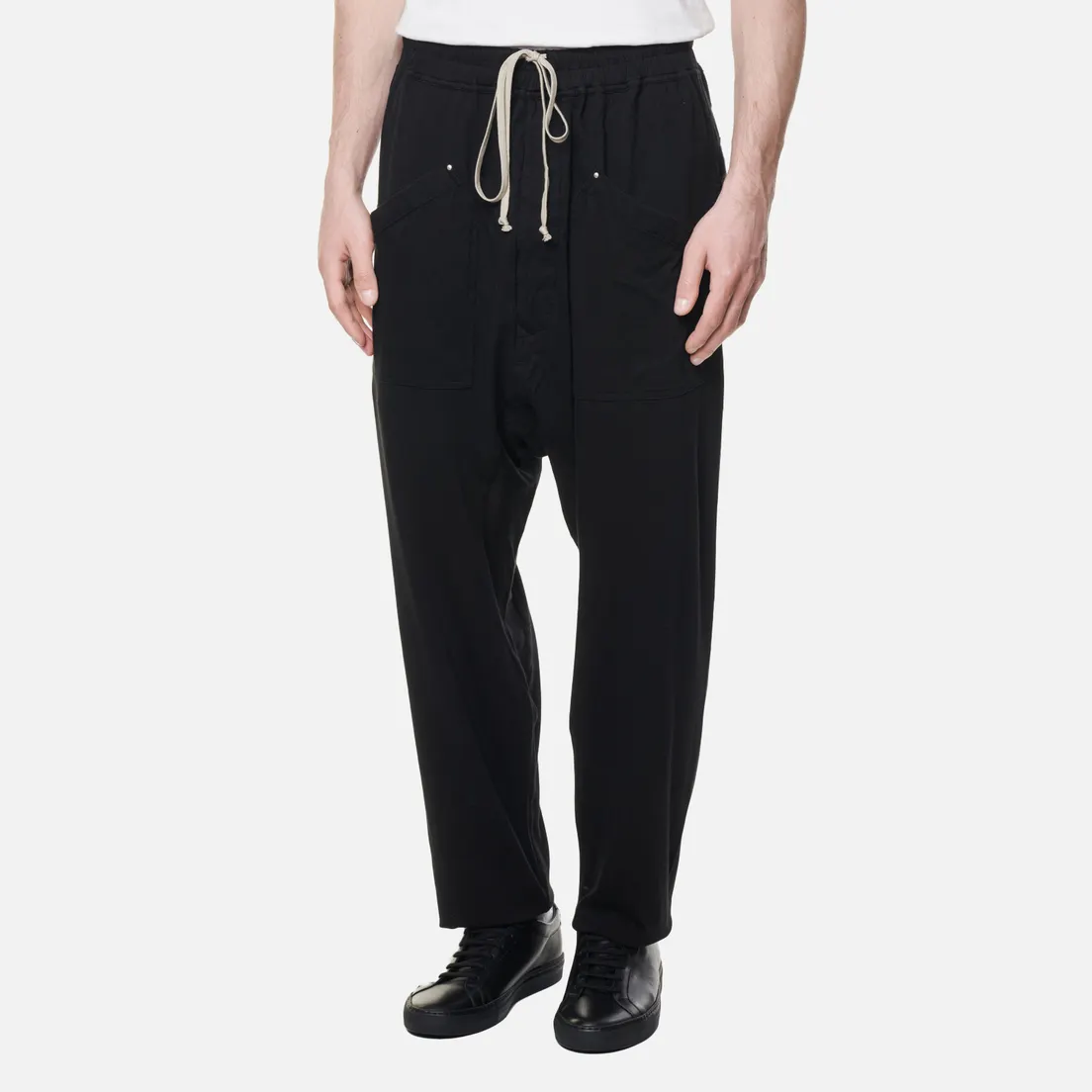 Rick Owens DRKSHDW Мужские брюки Fogachine Cargo Drawstring Long