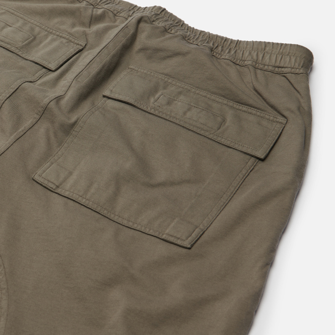 Мужские брюки Rick Owens DRKSHDW, цвет коричневый, размер XL DU01B7385-RN-34 Fogachine Cargo Drawstring Long - фото 3