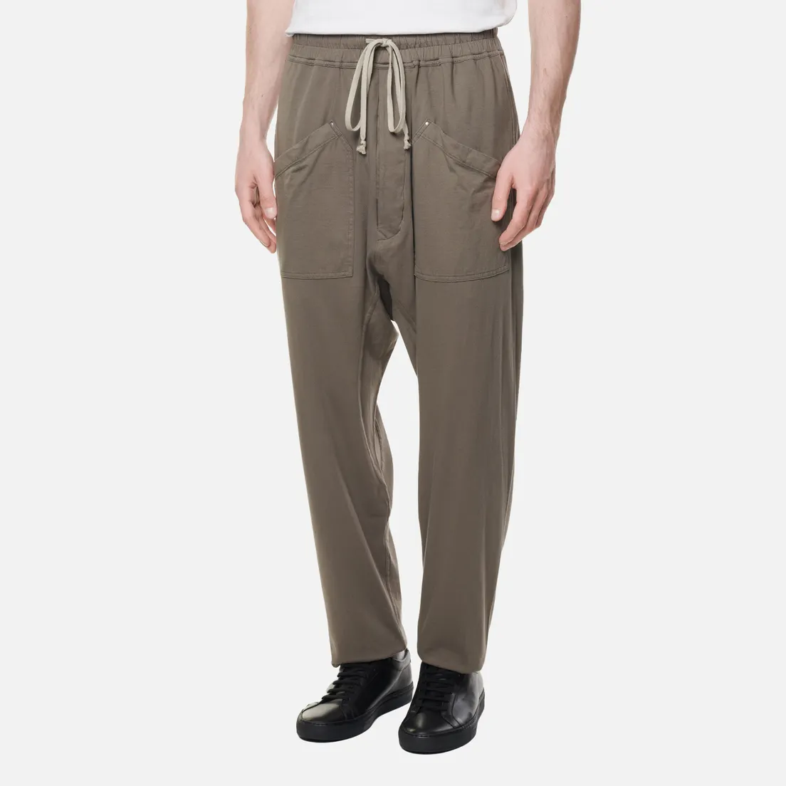 Rick Owens DRKSHDW Мужские брюки Fogachine Cargo Drawstring Long