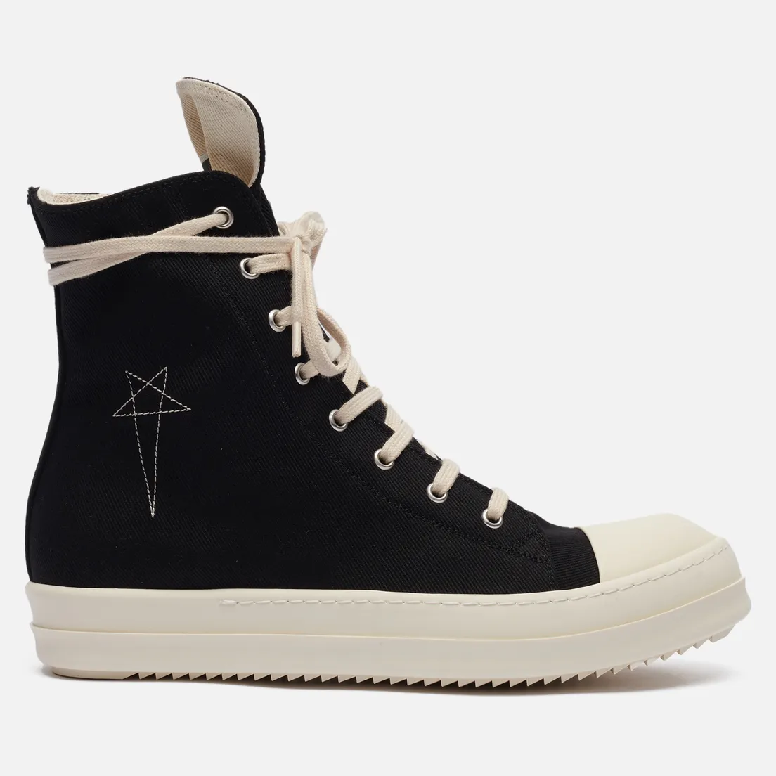 Rick Owens DRKSHDW Мужские кроссовки Fogachine Pentagram High Denim