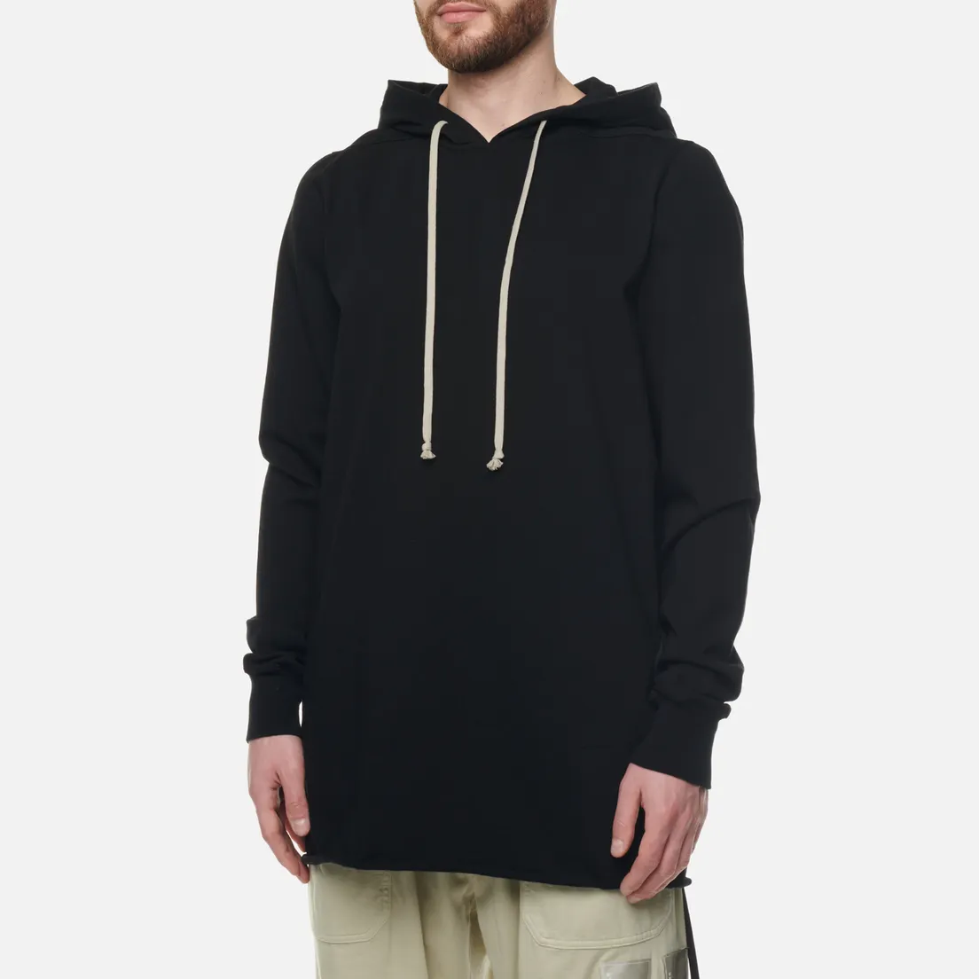 Rick Owens DRKSHDW Мужская толстовка Edfu Hoodie Compact Heavy