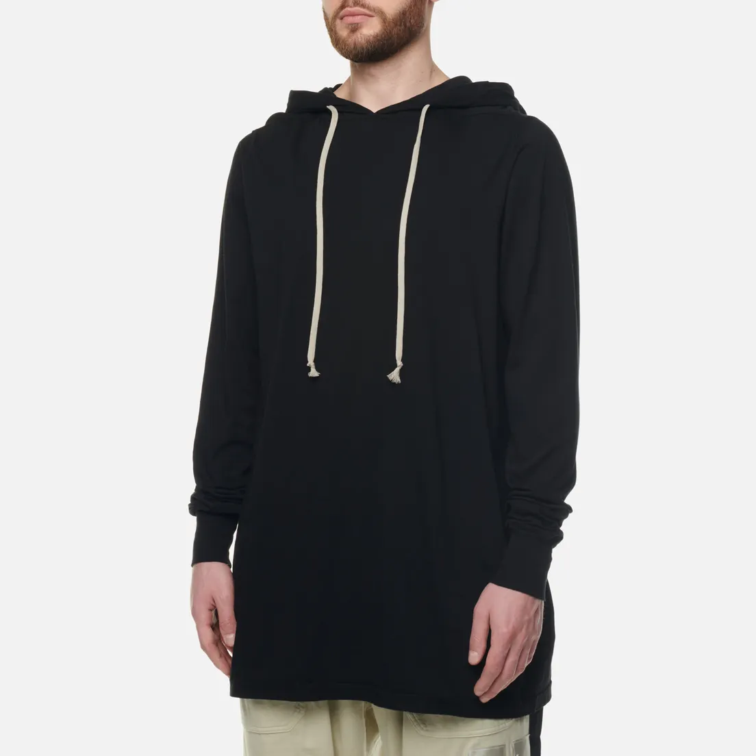 Rick Owens DRKSHDW Мужская толстовка Edfu Hoodie Medium Weight