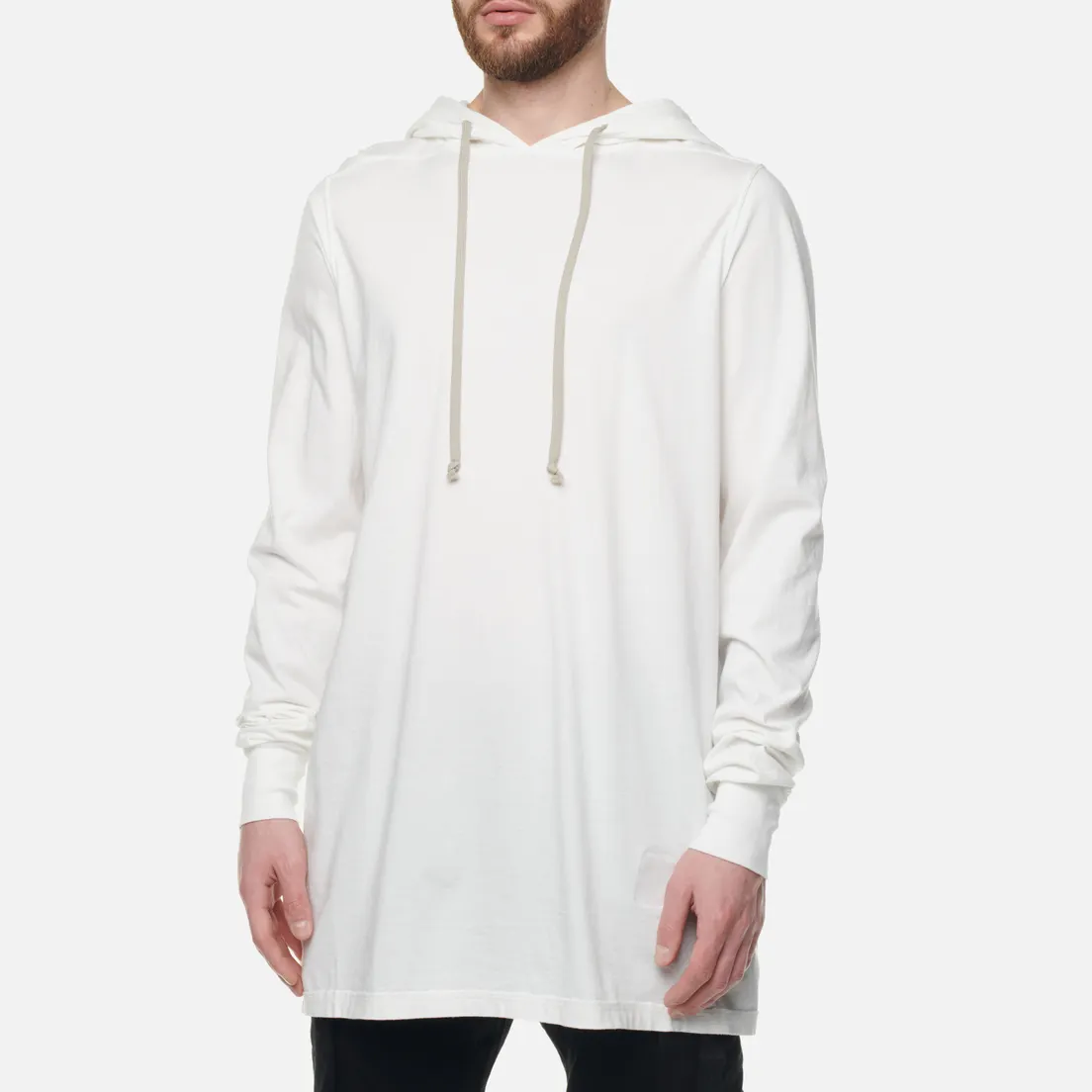 Rick Owens DRKSHDW Мужская толстовка Edfu Hoodie Medium Weight