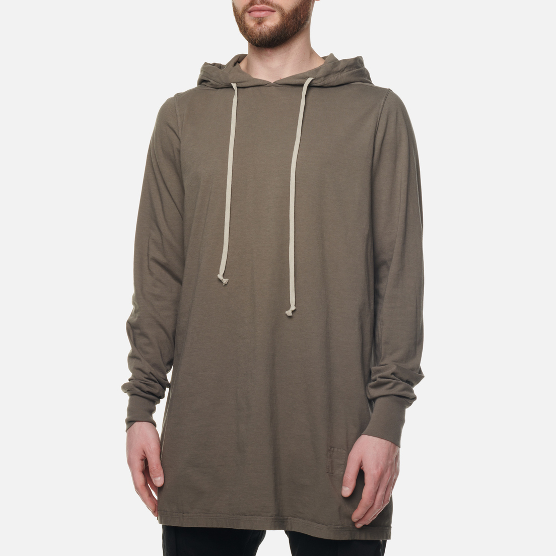 Rick Owens DRKSHDW Мужская толстовка Edfu Hoodie Medium Weight