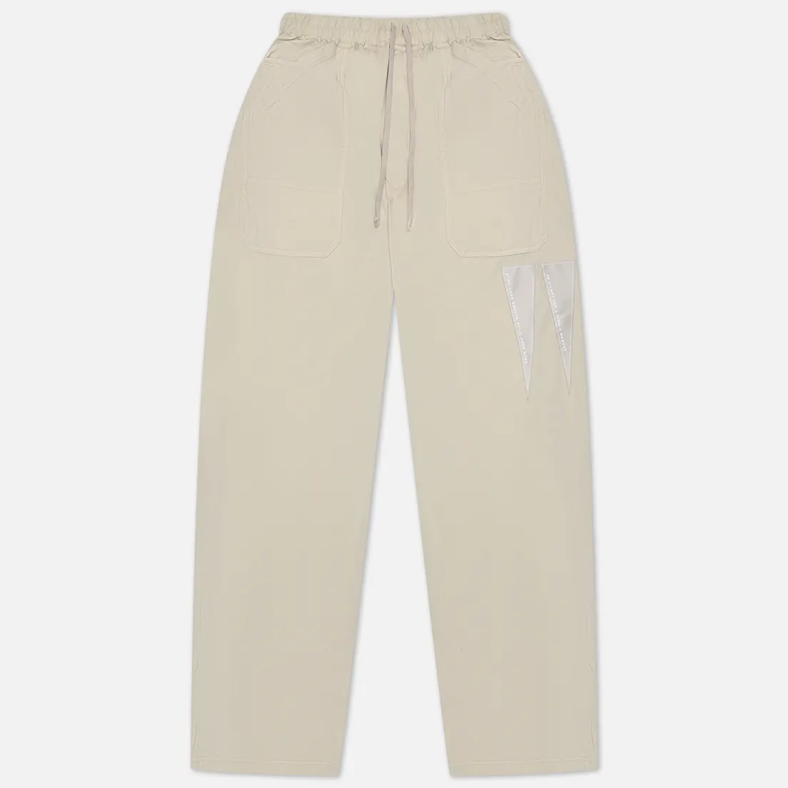 Rick Owens DRKSHDW Мужские брюки Edfu MT Drawstring Long Patch