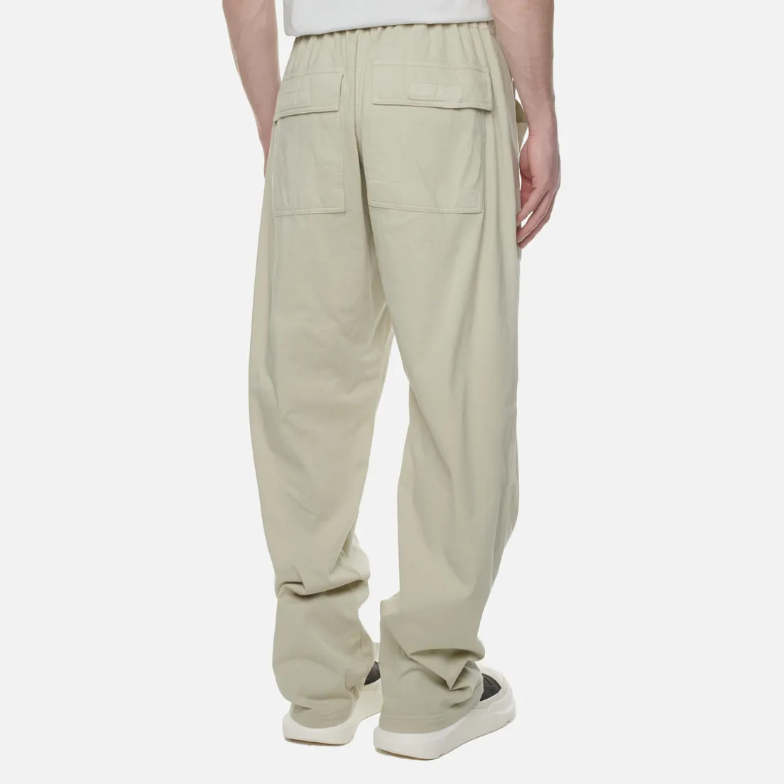 Rick Owens DRKSHDW Мужские брюки Edfu MT Drawstring Long Patch