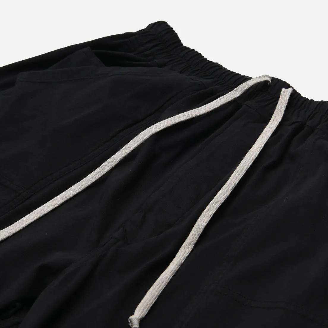 Rick Owens DRKSHDW Мужские брюки Edfu MT Drawstring Long Patch