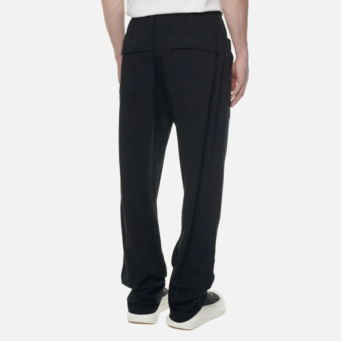 Rick Owens DRKSHDW Мужские брюки Edfu MT Drawstring Long Patch