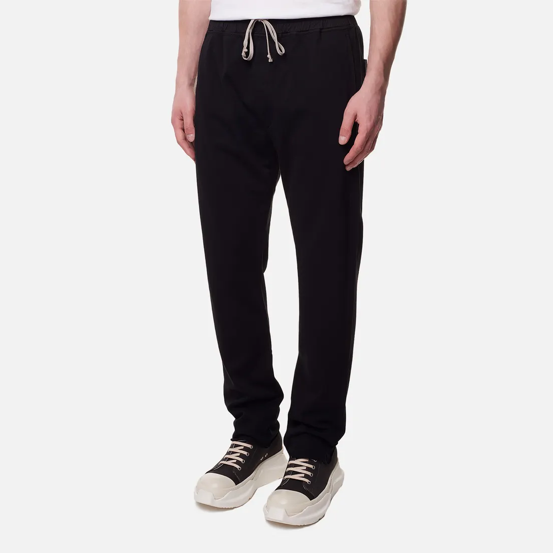 Rick Owens DRKSHDW Мужские брюки Edfu Berlin Drawstring Compact Heavy