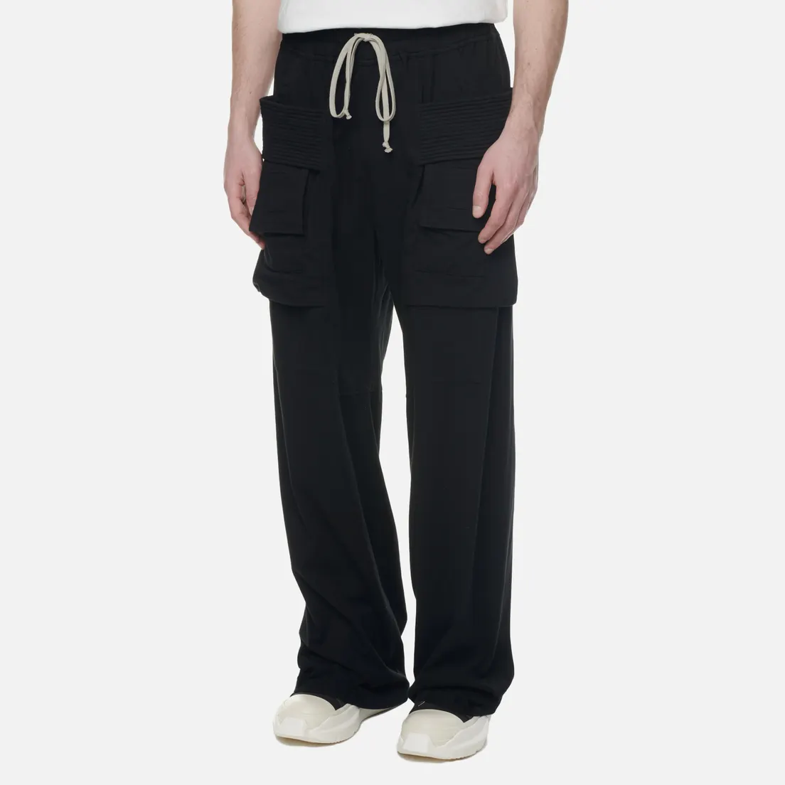 Rick Owens DRKSHDW Мужские брюки Edfu Creatch Cargo Drawstring Medium Weight