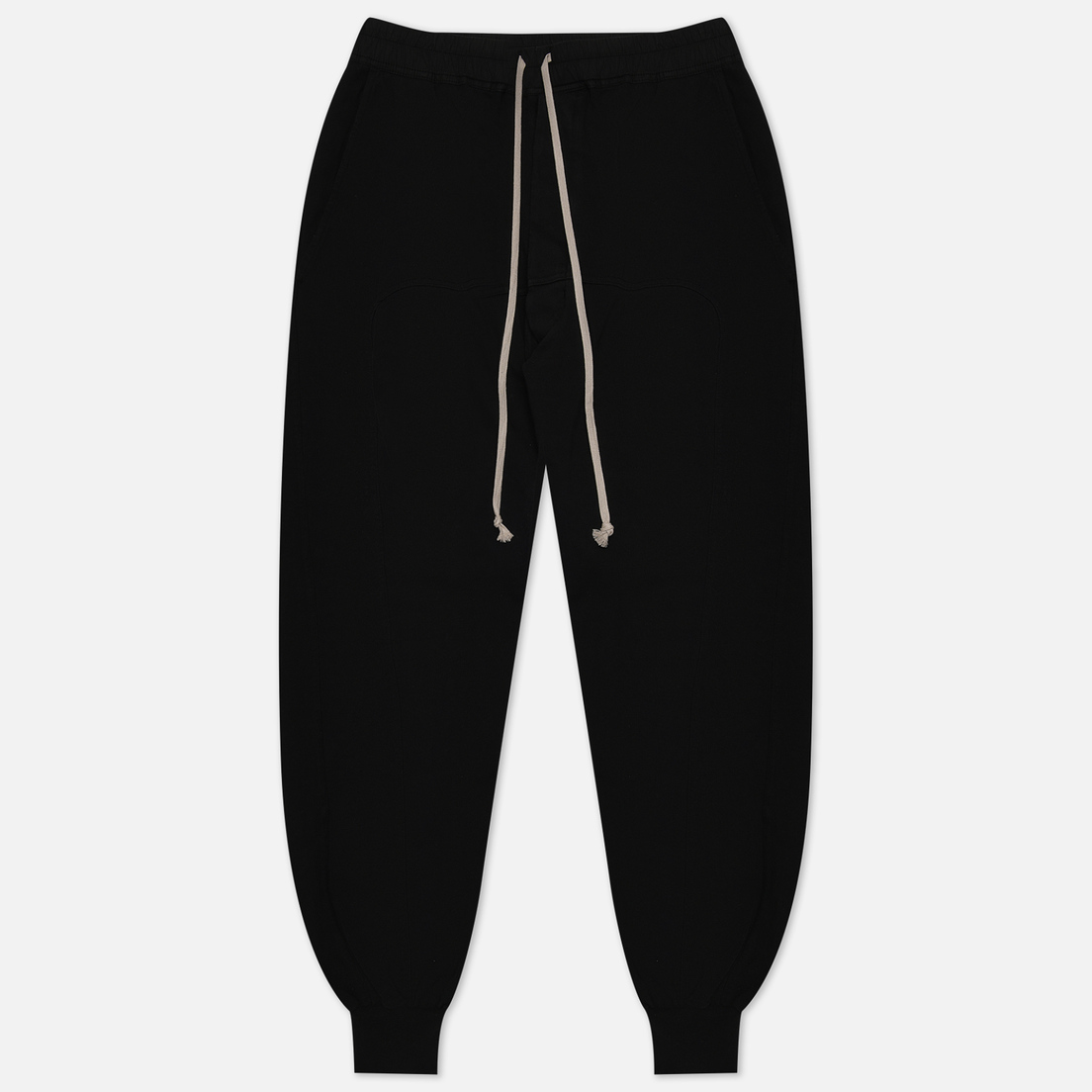 Rick Owens DRKSHDW Мужские брюки Edfu Prisoner Drawstring Compact Heavy