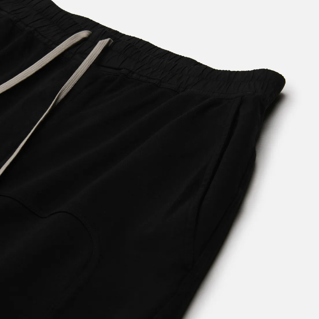 Rick Owens DRKSHDW Мужские брюки Edfu Prisoner Drawstring Compact Heavy