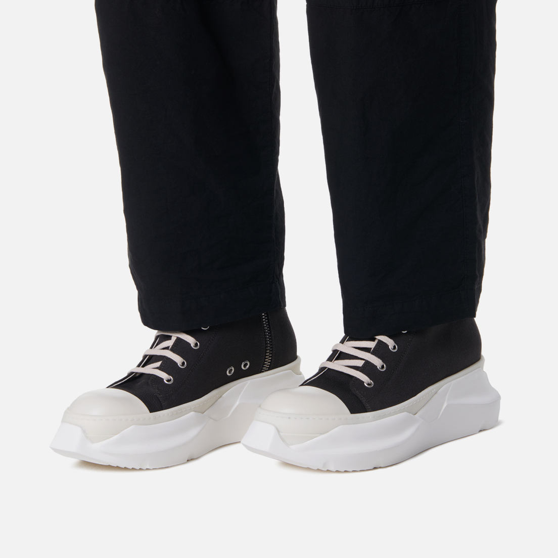 Rick Owens DRKSHDW Мужские кеды Edfu Denim Abstract Sneak