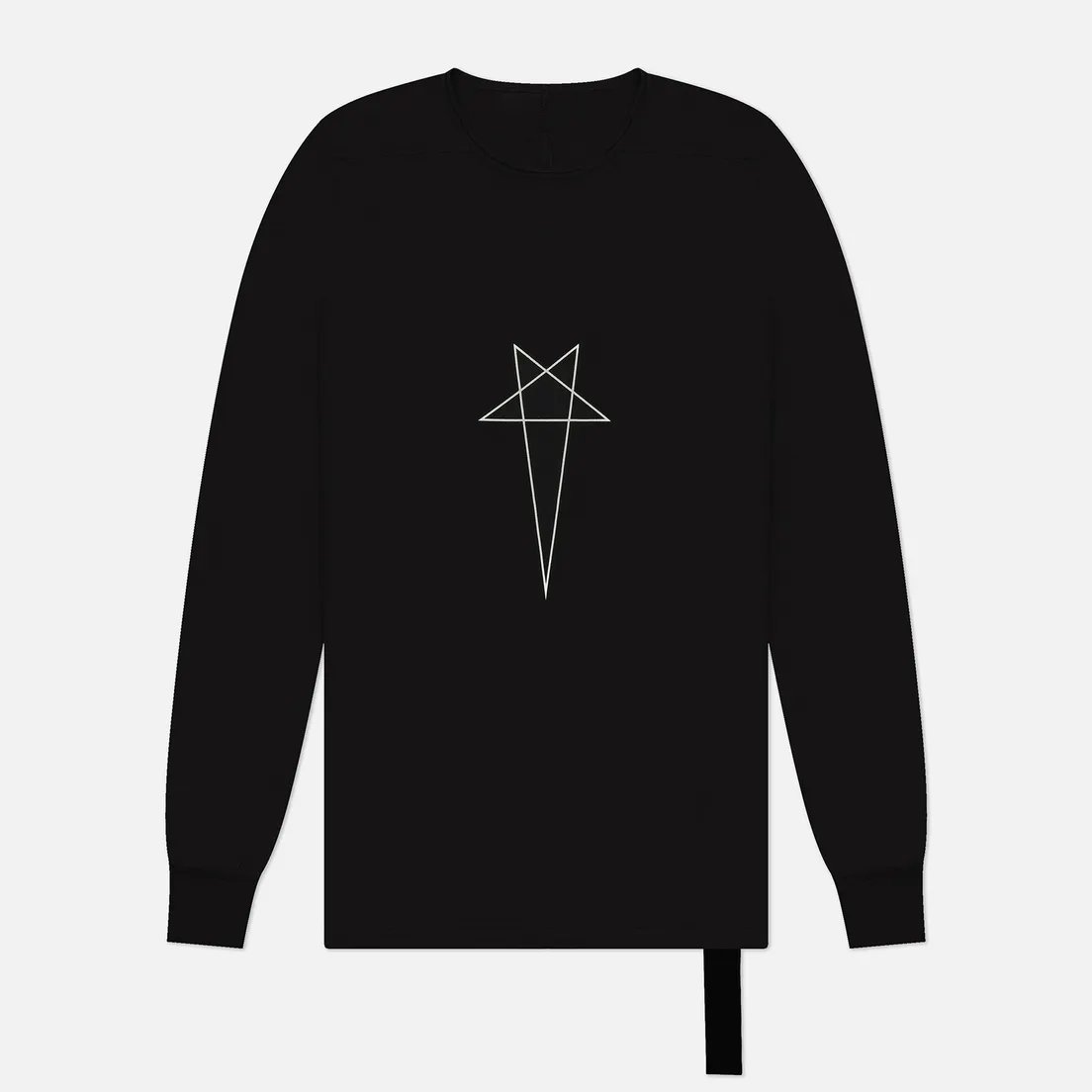 Rick Owens DRKSHDW Мужской лонгслив Lido Level Penta Print