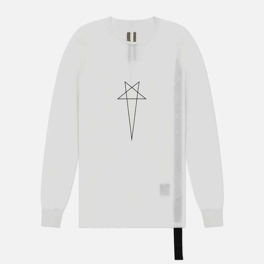Rick Owens DRKSHDW Мужской лонгслив Lido Level Penta Print