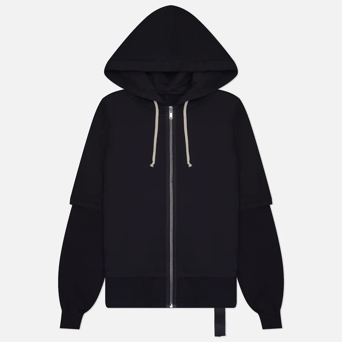 Rick Owens DRKSHDW Мужская толстовка Lido Zipped Hustler Hoodie