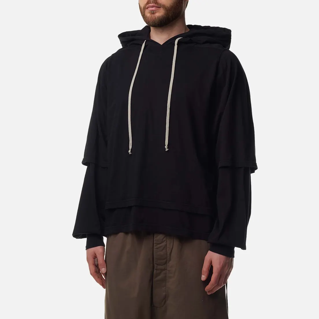 Rick Owens DRKSHDW Мужская толстовка Lido Hustler Hoodie