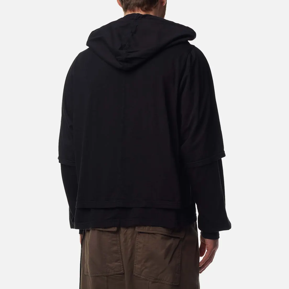 Rick Owens DRKSHDW Мужская толстовка Lido Hustler Hoodie