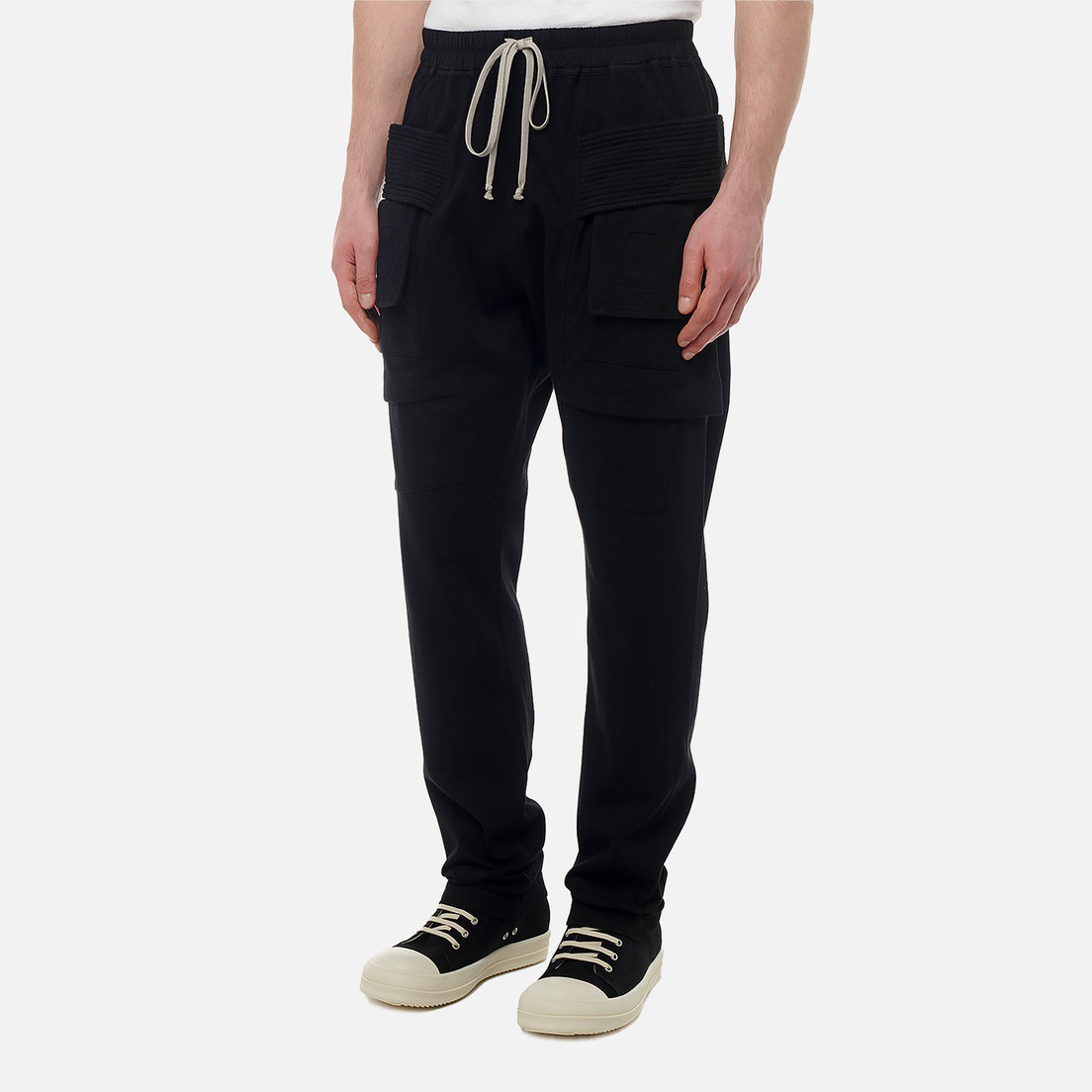 Rick Owens DRKSHDW Мужские брюки Hollywood Creatch Cargo Drawstring