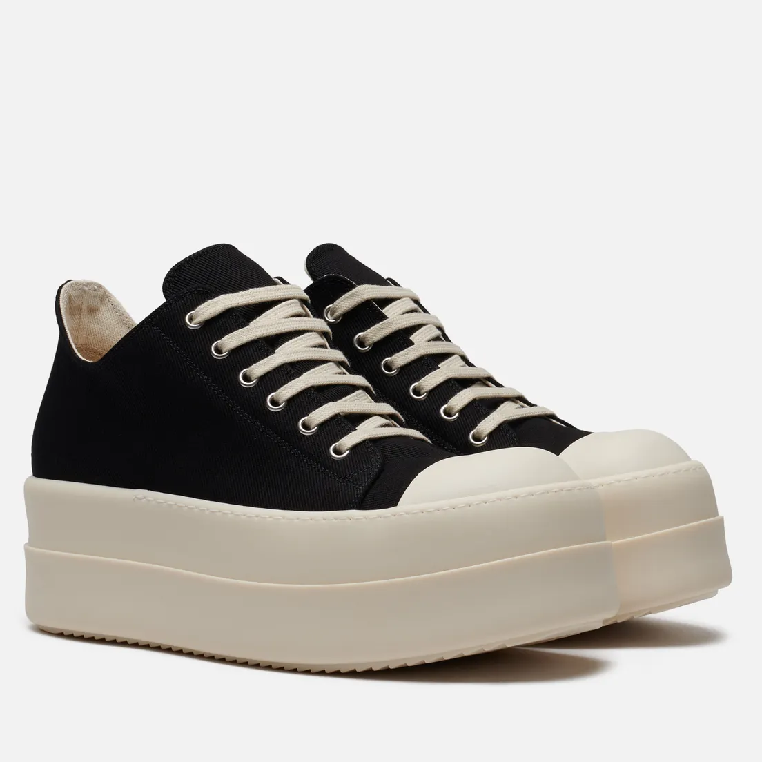 Rick Owens DRKSHDW Мужские кроссовки Hollywood Denim Double Bumper Low