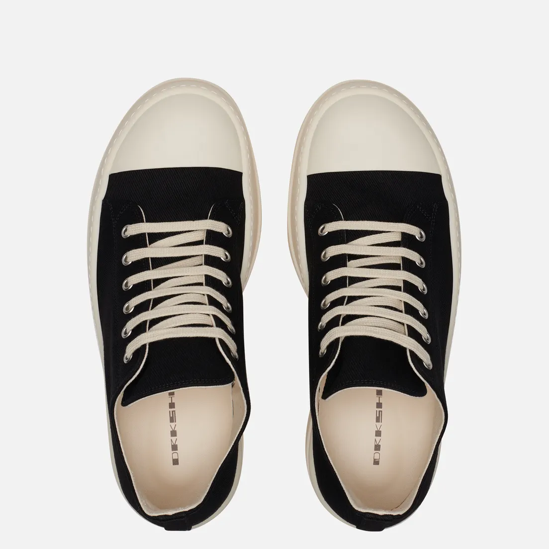 Rick Owens DRKSHDW Мужские кроссовки Hollywood Denim Double Bumper Low