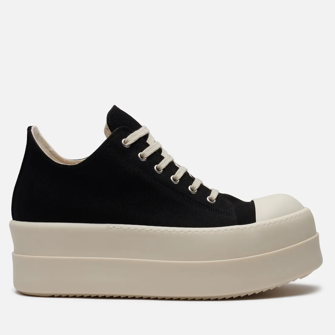 Rick Owens DRKSHDW Мужские кроссовки Hollywood Denim Double Bumper Low