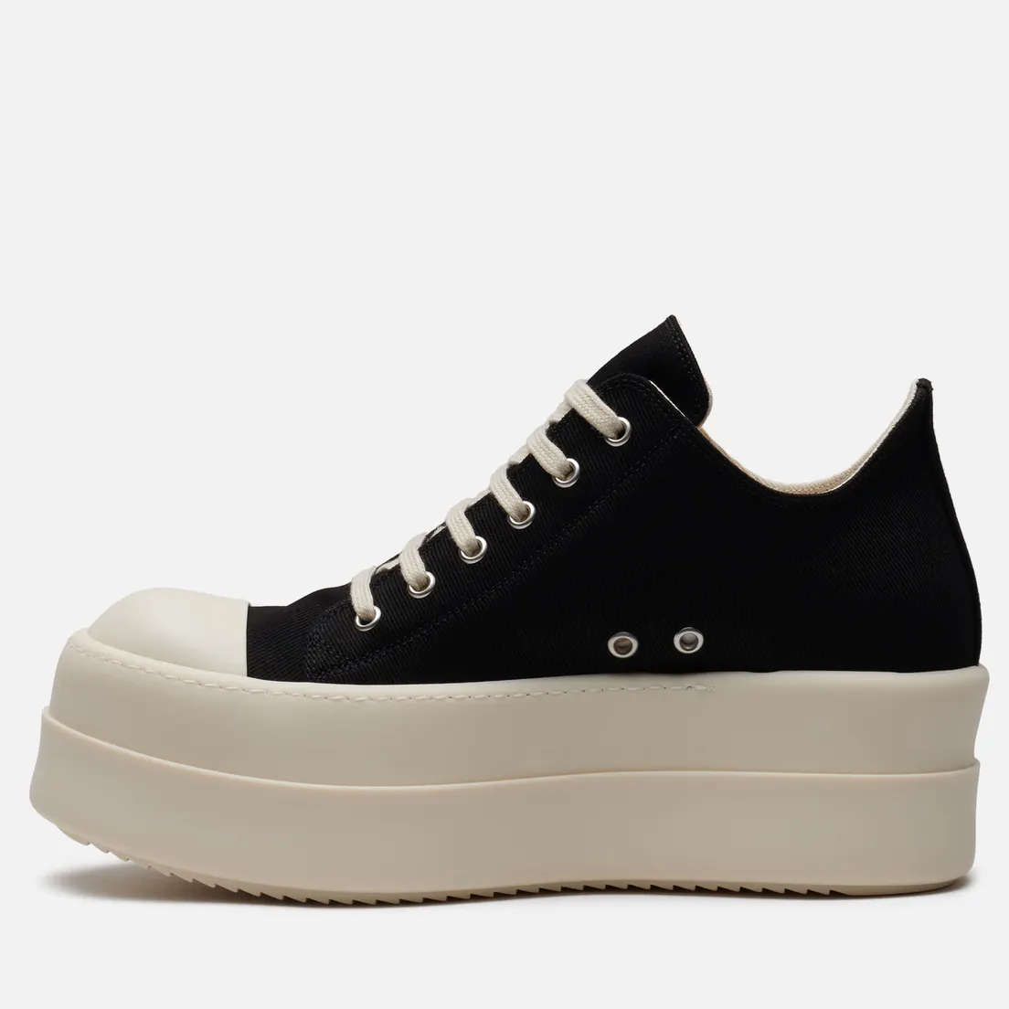 Rick Owens DRKSHDW Мужские кроссовки Hollywood Denim Double Bumper Low