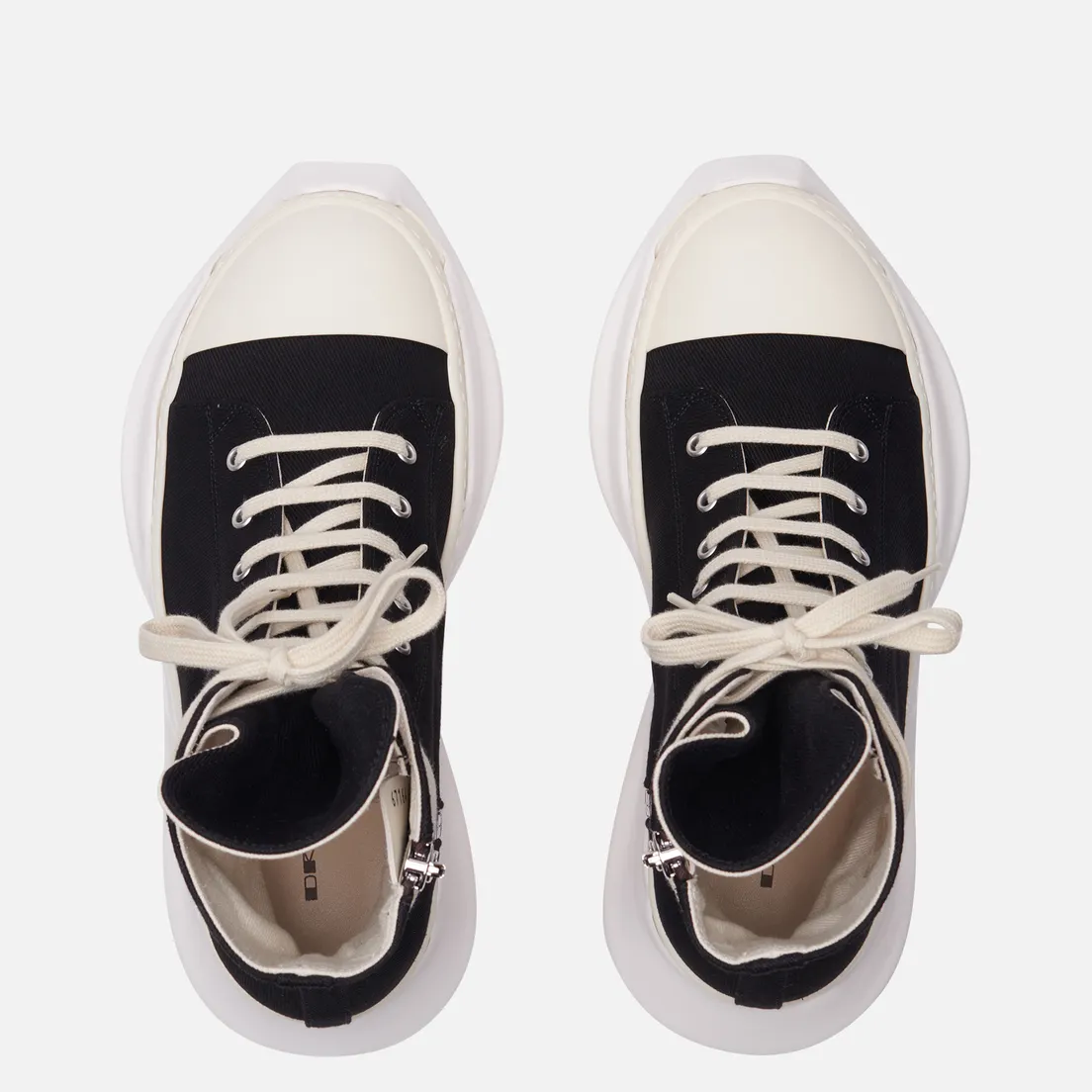 Rick Owens DRKSHDW Мужские кроссовки Hollywood Denim Abstract