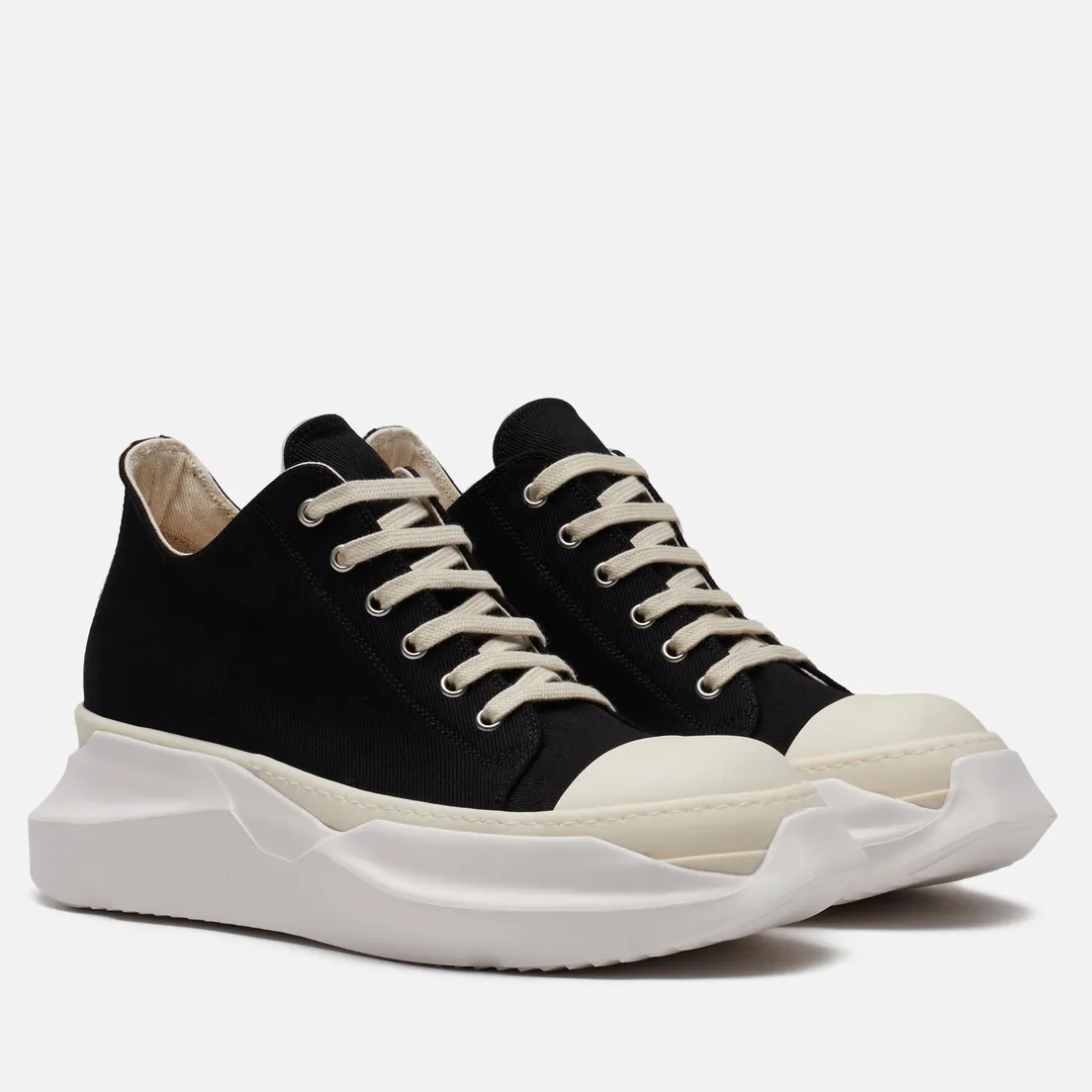 Rick Owens DRKSHDW Мужские кроссовки Hollywood Denim Abstract Low