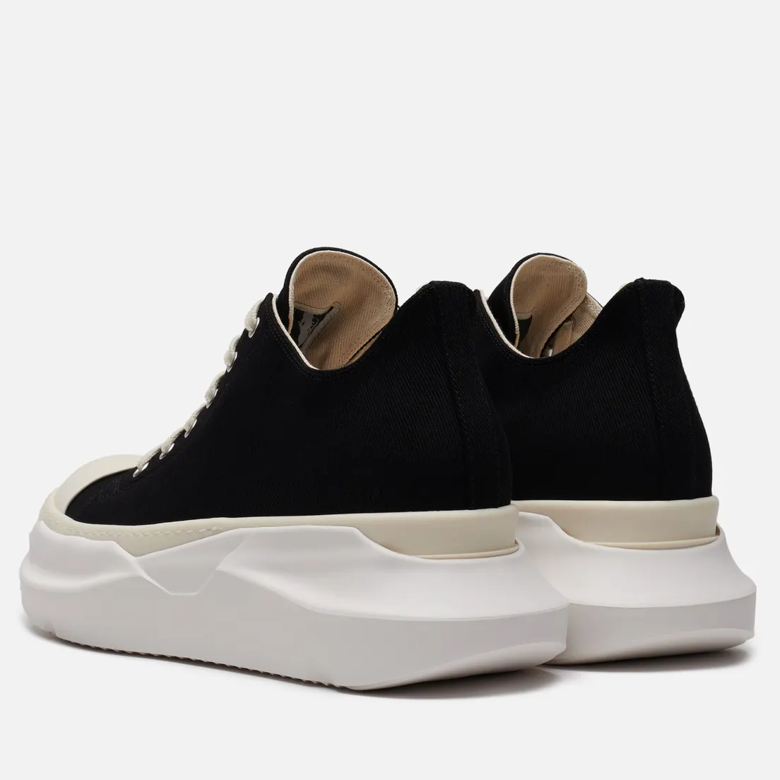 Rick Owens DRKSHDW Мужские кроссовки Hollywood Denim Abstract Low