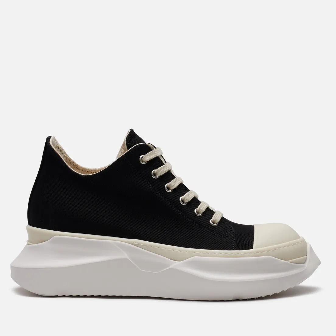 Rick Owens DRKSHDW Мужские кроссовки Hollywood Denim Abstract Low