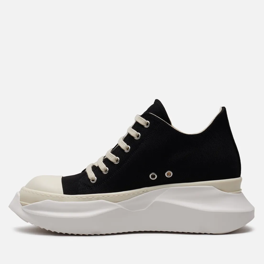 Rick Owens DRKSHDW Мужские кроссовки Hollywood Denim Abstract Low