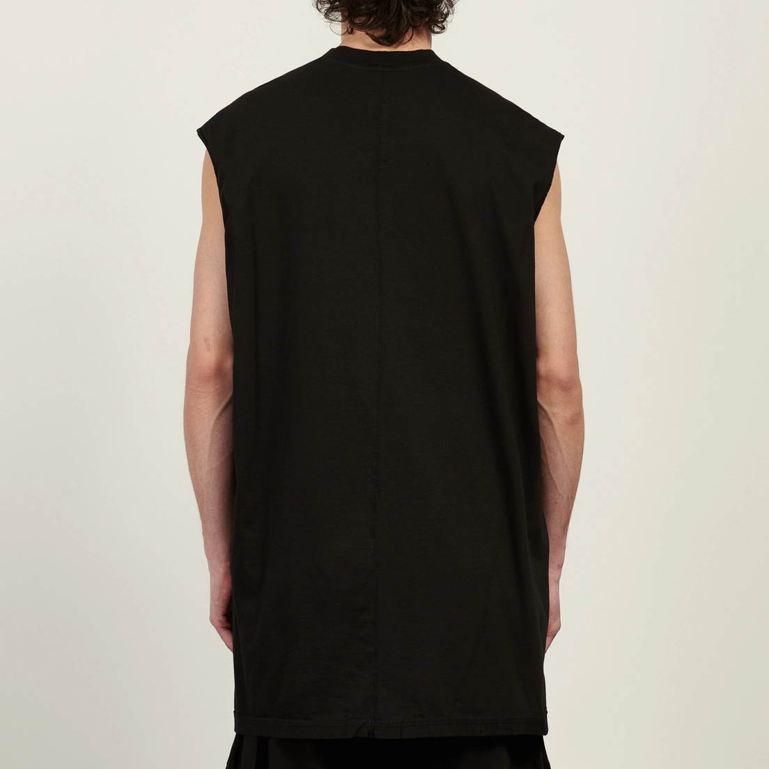Rick Owens DRKSHDW Мужская майка Temple Tarp Medium Weight Cotton Jersey