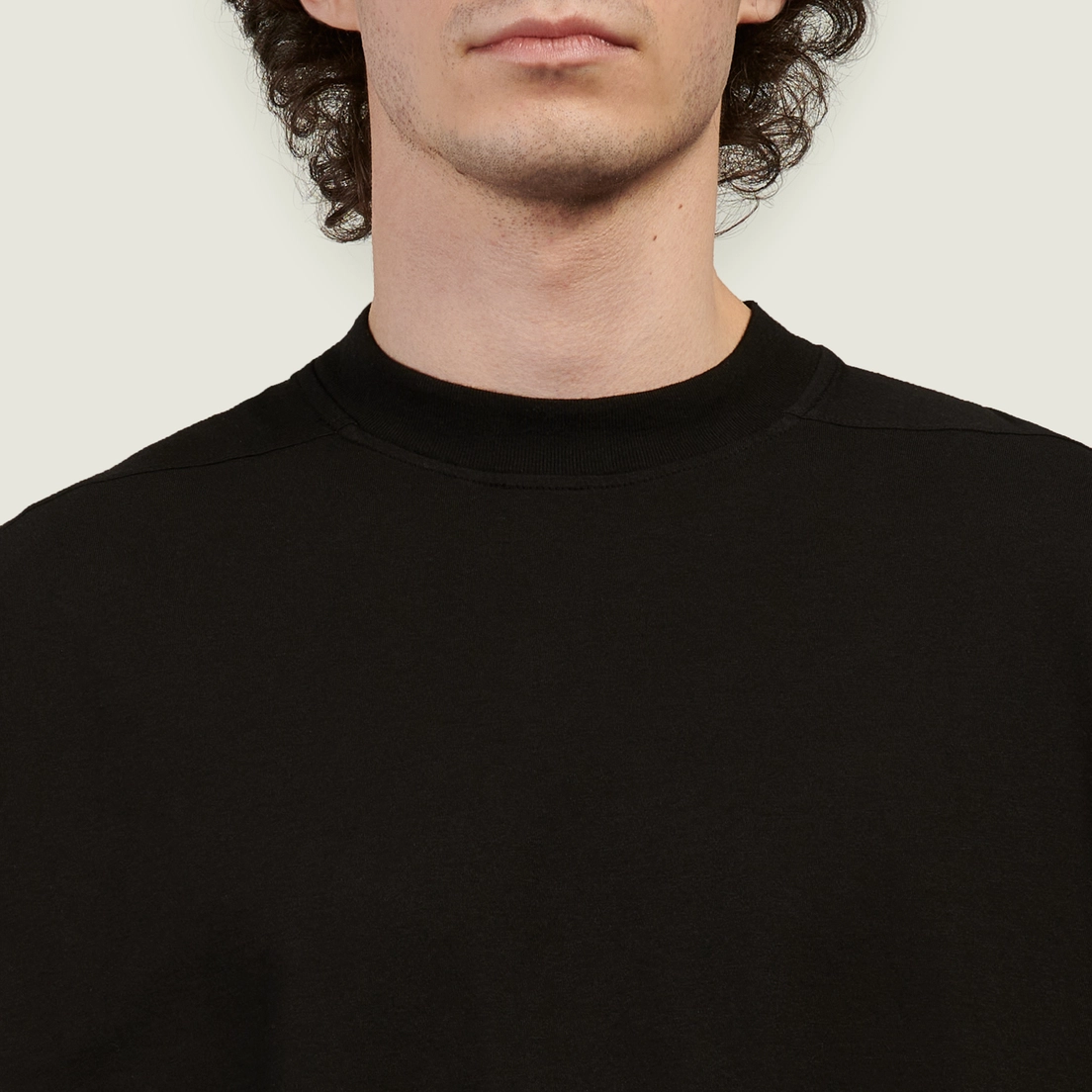 Rick Owens DRKSHDW Мужская майка Temple Tarp Medium Weight Cotton Jersey