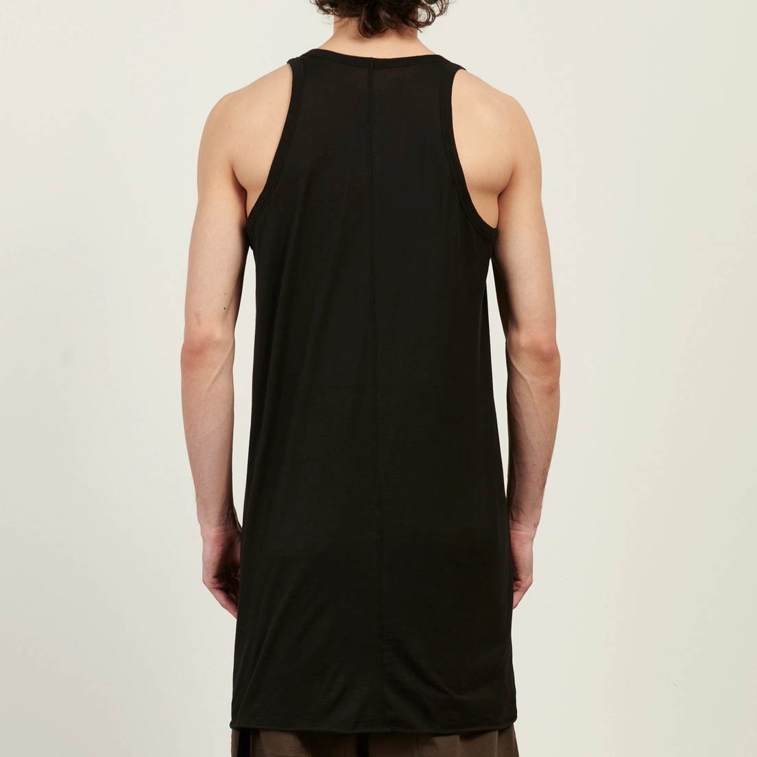 Rick Owens DRKSHDW Мужская майка Temple Loose Tank Cotton Gauze Jersey