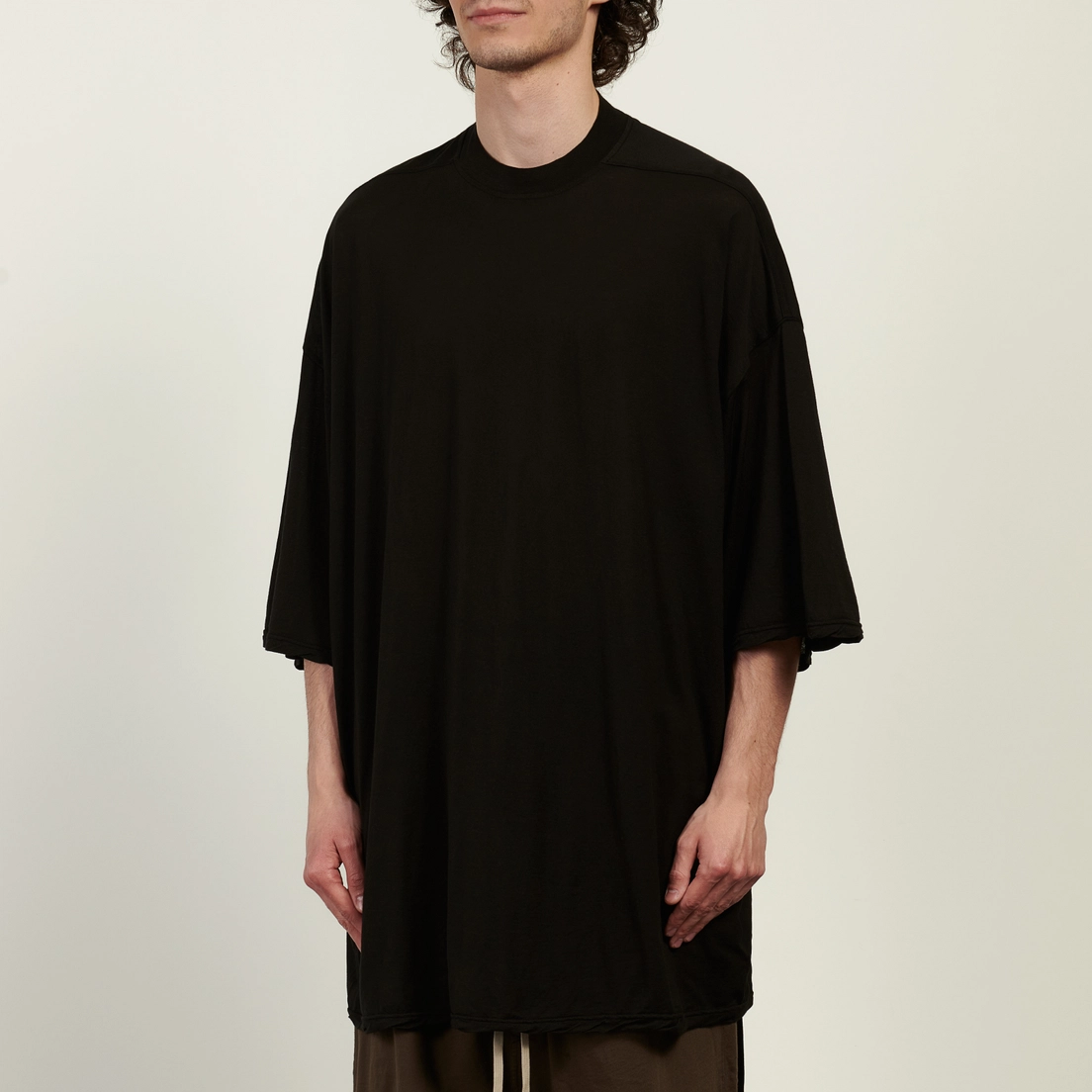 Rick Owens DRKSHDW Мужская футболка Temple Tommy Cotton Gauze Jersey