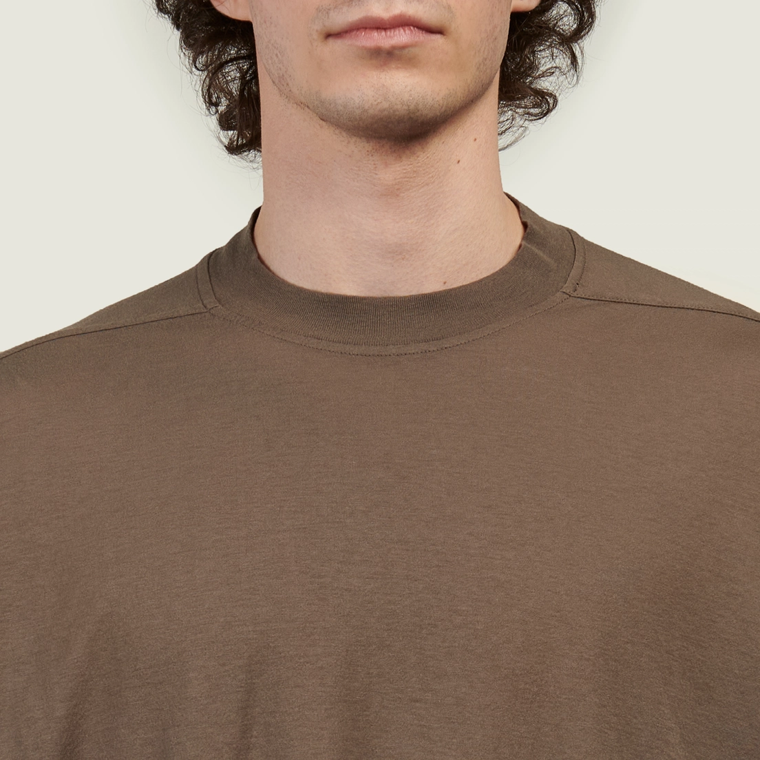 Rick Owens DRKSHDW Мужская футболка Temple Tommy Cotton Gauze Jersey