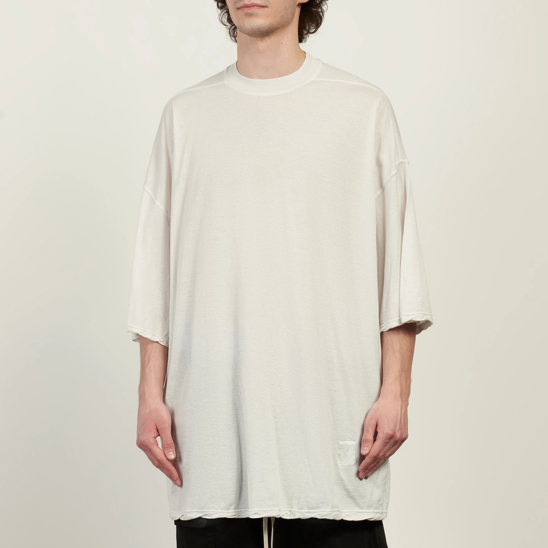 Rick Owens DRKSHDW Мужская футболка Temple Tommy Cotton Gauze Jersey
