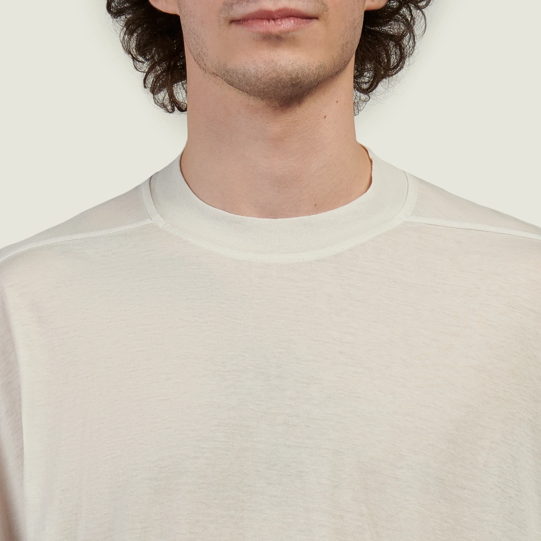 Rick Owens DRKSHDW Мужская футболка Temple Tommy Cotton Gauze Jersey