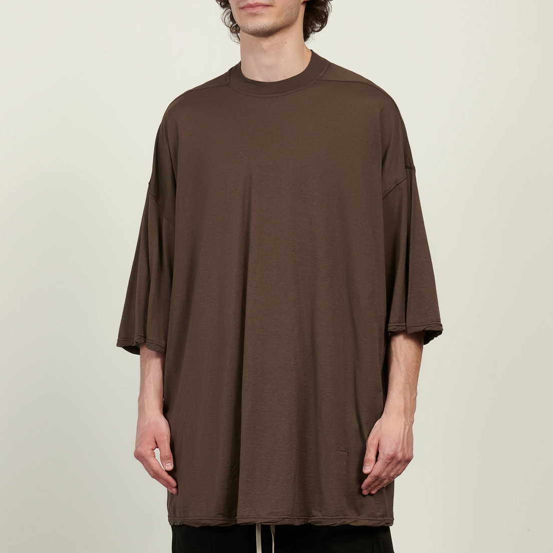Rick Owens DRKSHDW Мужская футболка Temple Tommy Cotton Gauze Jersey
