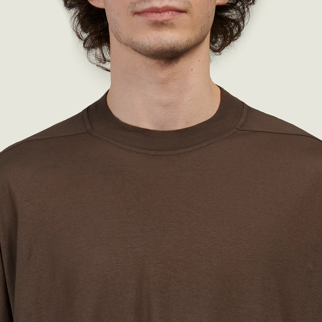 Rick Owens DRKSHDW Мужская футболка Temple Tommy Cotton Gauze Jersey