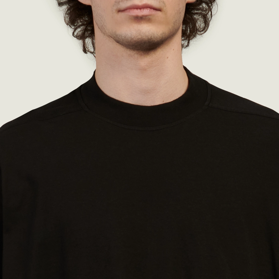 Rick Owens DRKSHDW Мужская футболка Temple Tommy Medium Weight Cotton Jersey