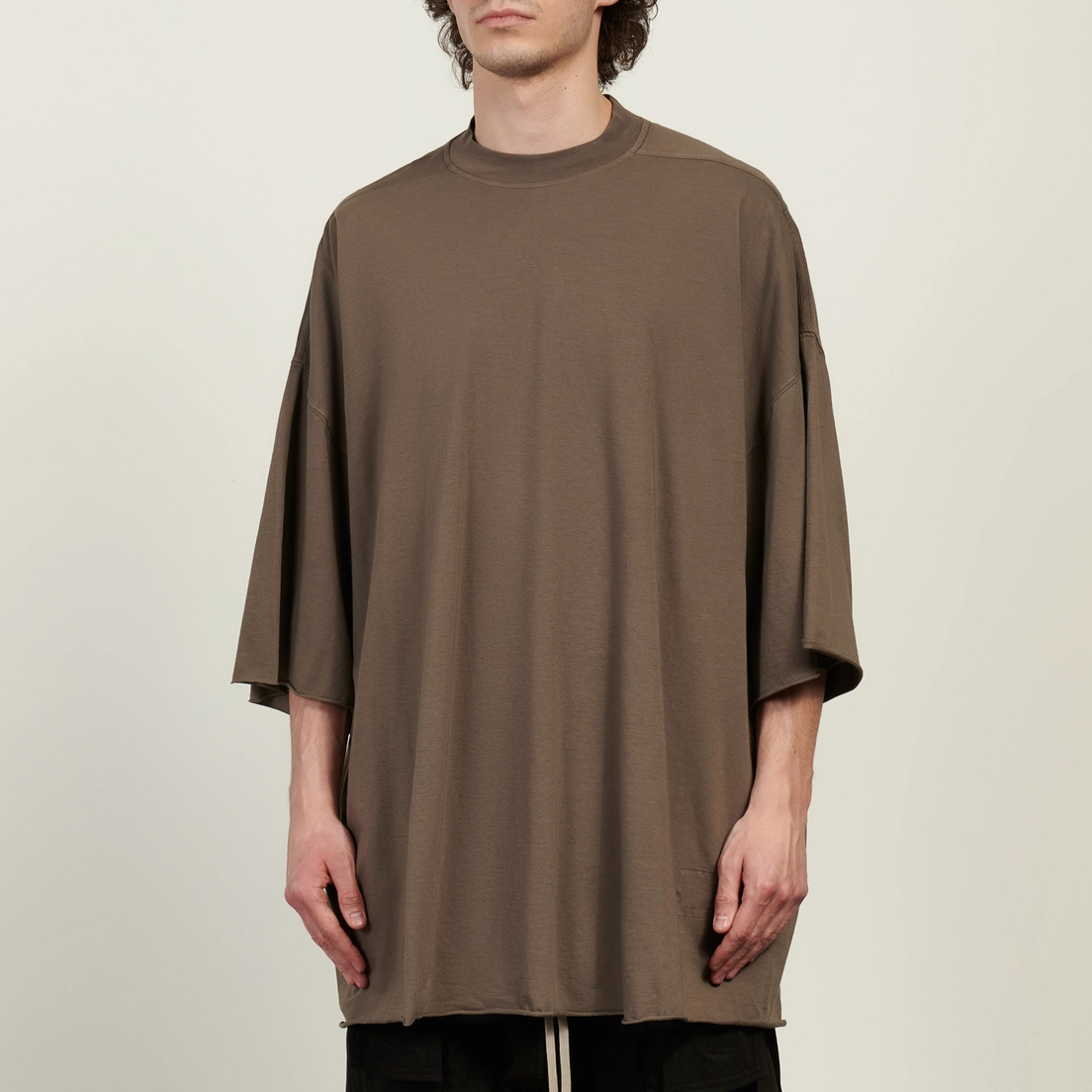 Rick Owens DRKSHDW Мужская футболка Temple Tommy Medium Weight Cotton Jersey