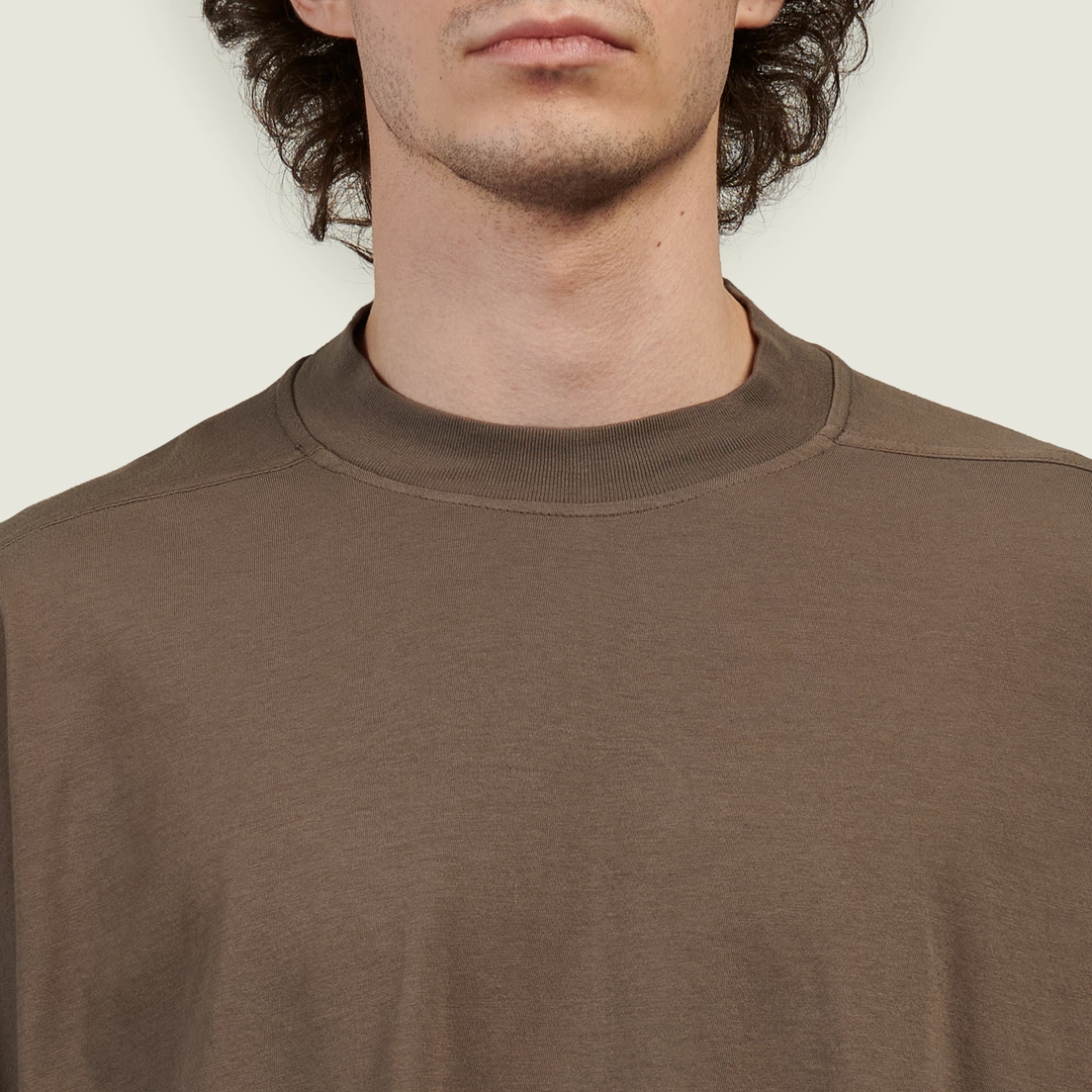 Rick Owens DRKSHDW Мужская футболка Temple Tommy Medium Weight Cotton Jersey