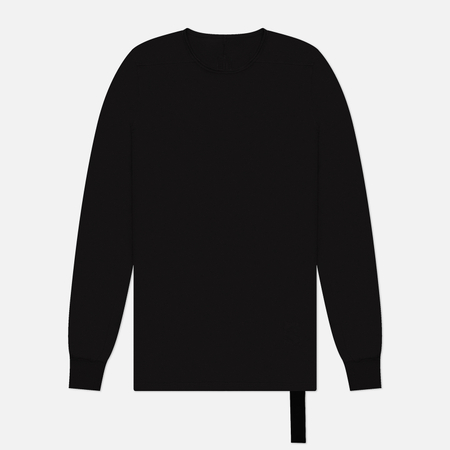 Мужской лонгслив Rick Owens DRKSHDW Temple Level Medium Weight Cotton Jersey, цвет чёрный, размер XL
