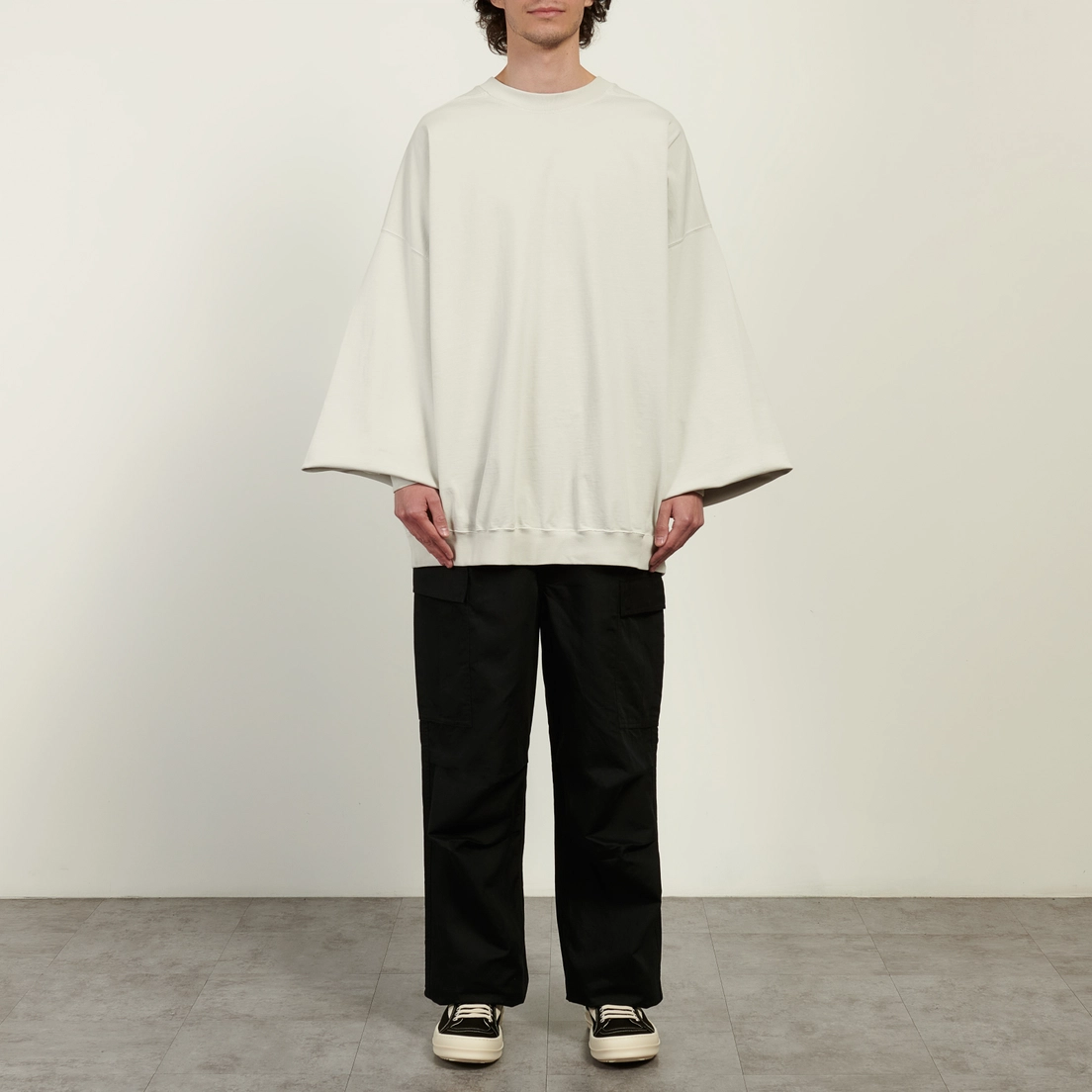 Rick Owens DRKSHDW Мужская толстовка Temple Hun Crewneck