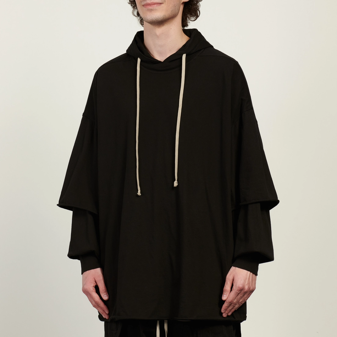 Rick Owens DRKSHDW Мужская толстовка Temple Tommy Hustler Hoodie