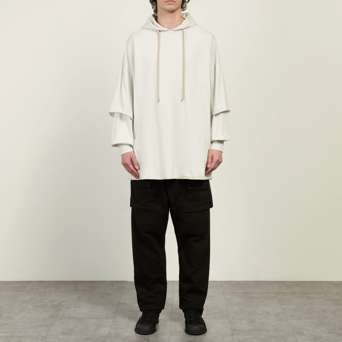 Rick Owens DRKSHDW Мужская толстовка Temple Tommy Hustler Hoodie