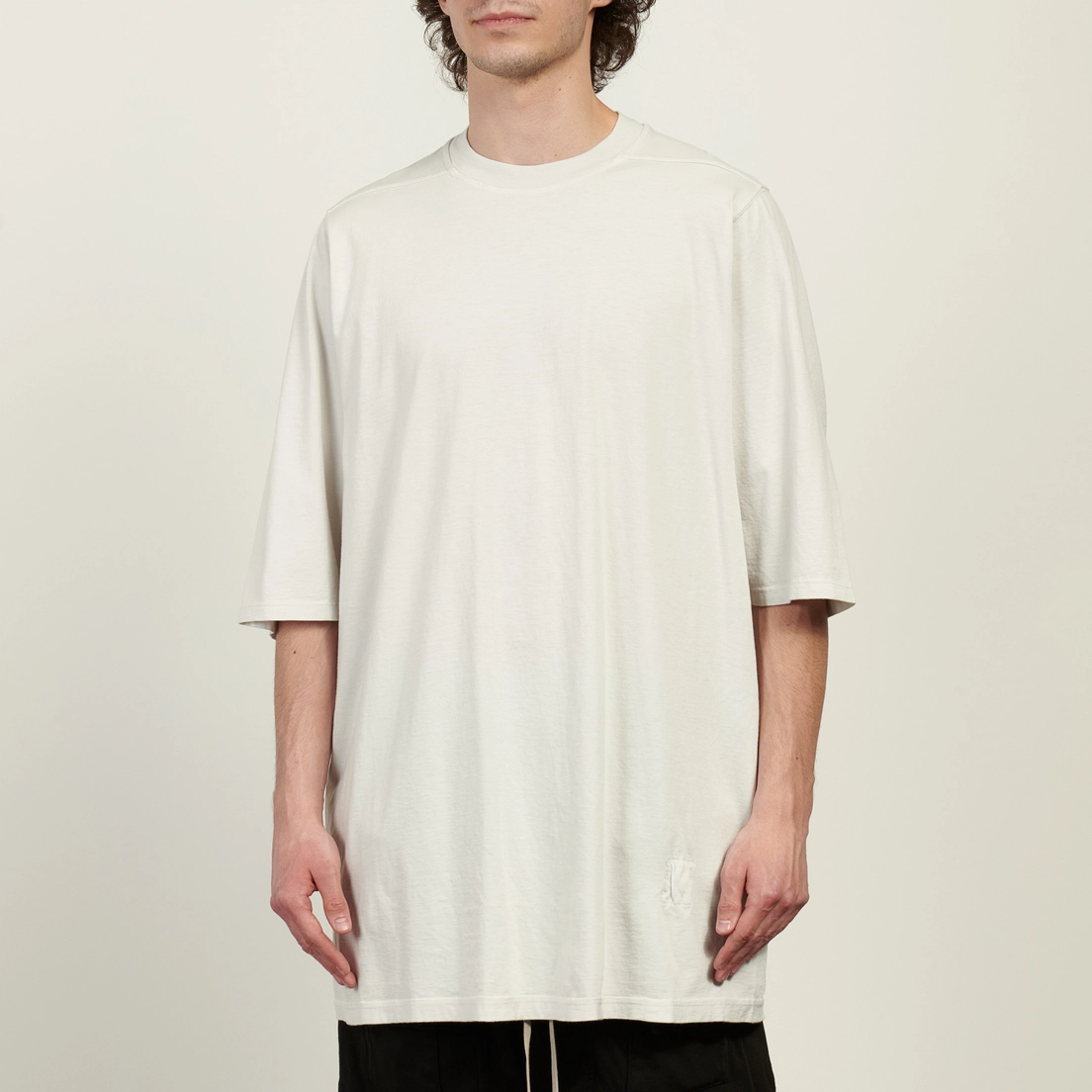 Rick Owens DRKSHDW Мужская футболка Temple Jumbo Medium Weight Cotton Jersey